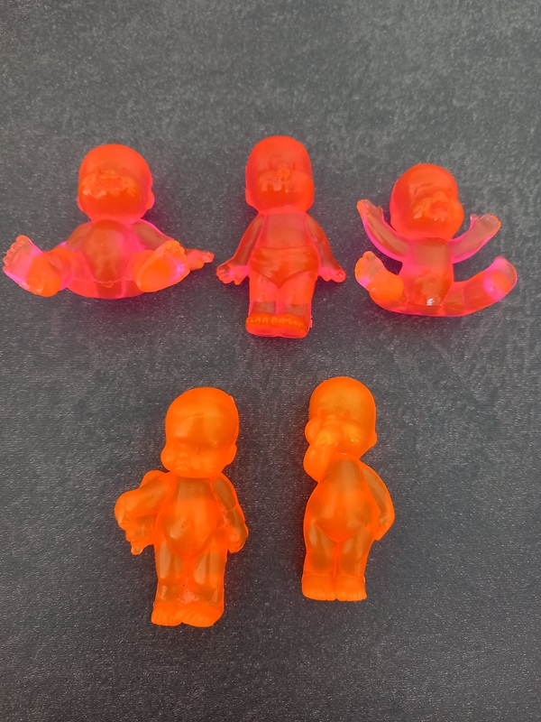 Lot de 5 figurines Magic Babies Vintage Années 90