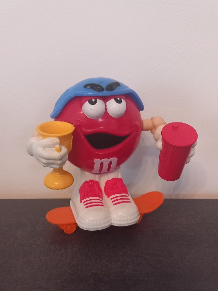 Figurine M&M'S rouge de mcdonald's