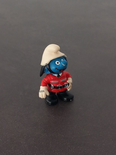 Schtroumpf pompier 1999 Schleich Peyo Germany