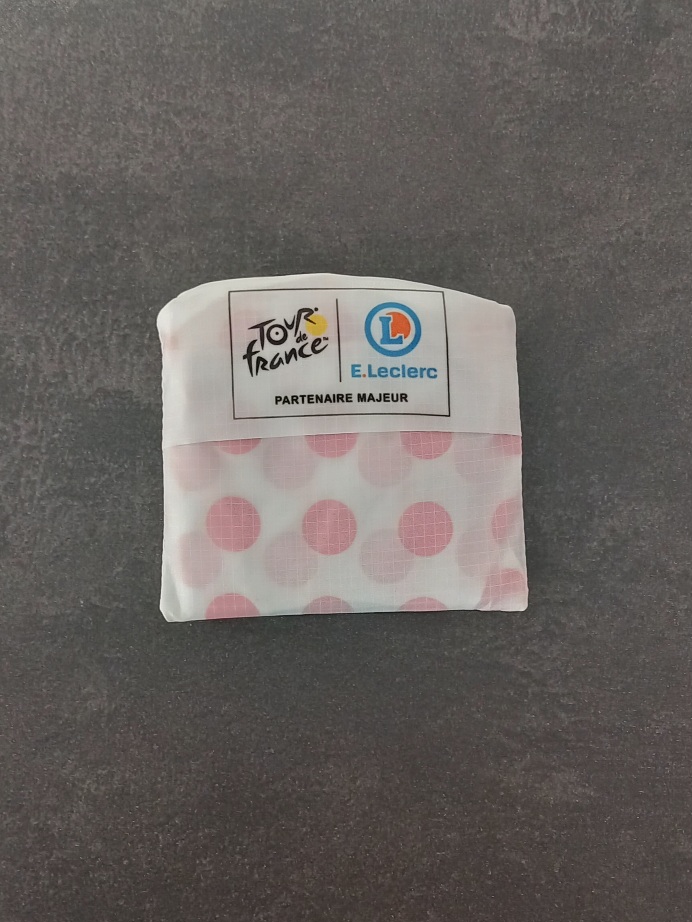 Sac Tour de France - Maillot à poids du meilleur grimpeur - E. Leclerc partenaire majeur
