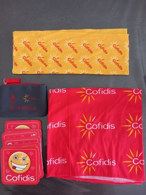 Tour de France - Lot de 11 Goodies COFIDIS Objet Publicitaire