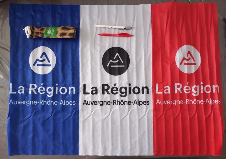 Tour de France 2025 - Lot de 4 Goodies IBIS FO CGT Regions Objet Publicitaire