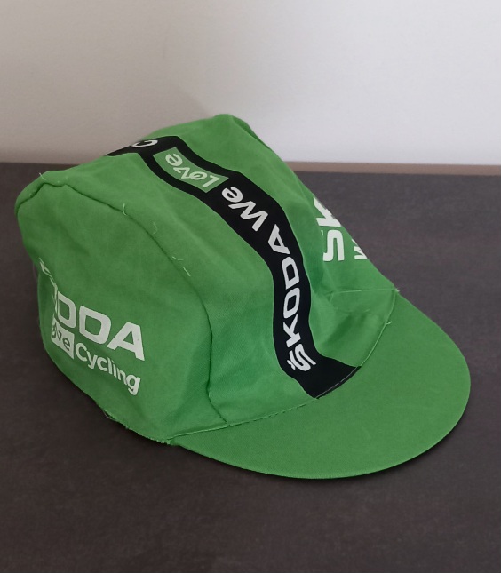 Tour de France - Casquette verte - Skoda - Goodies Objet Publicitaire